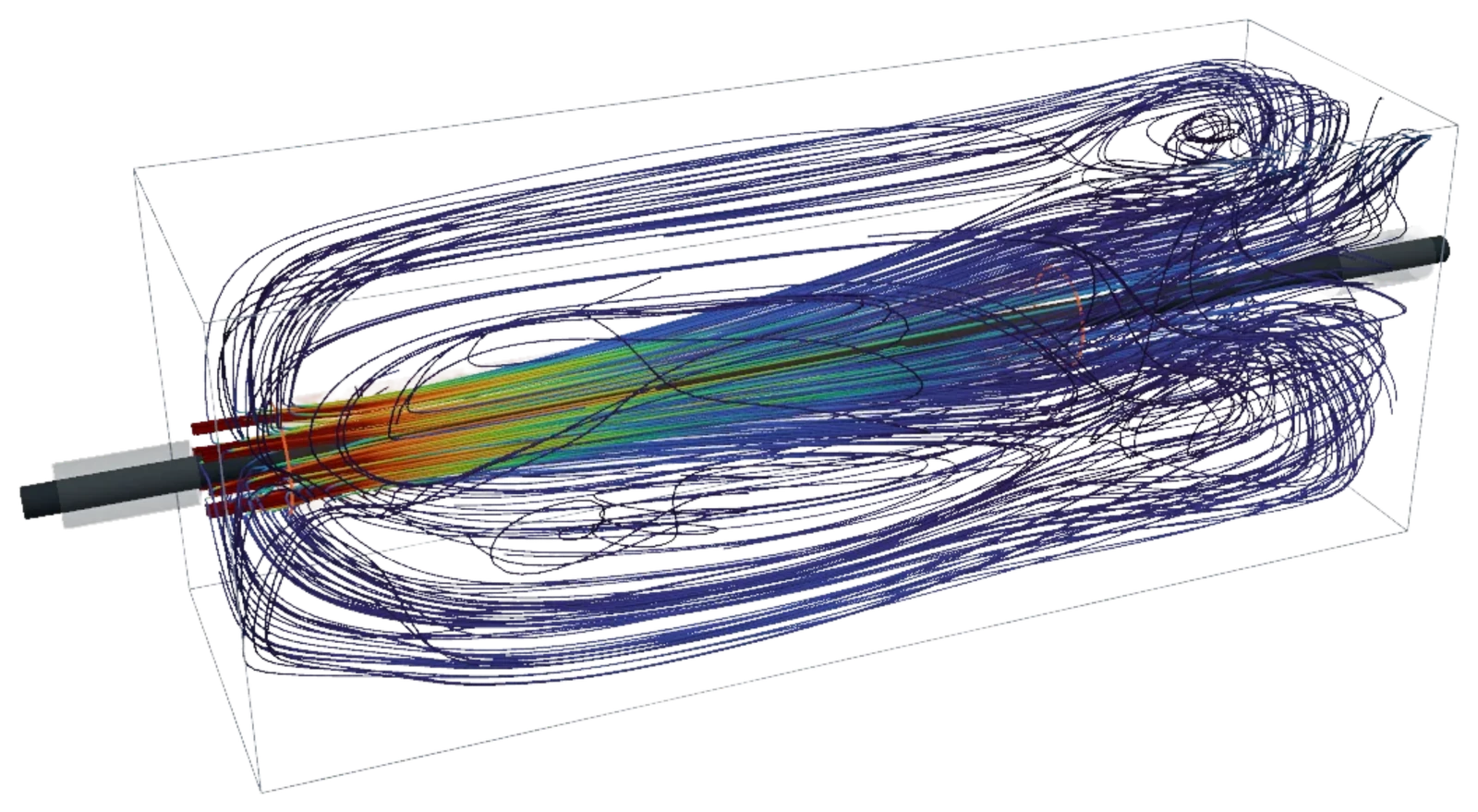 Flow paths with a shorter anode